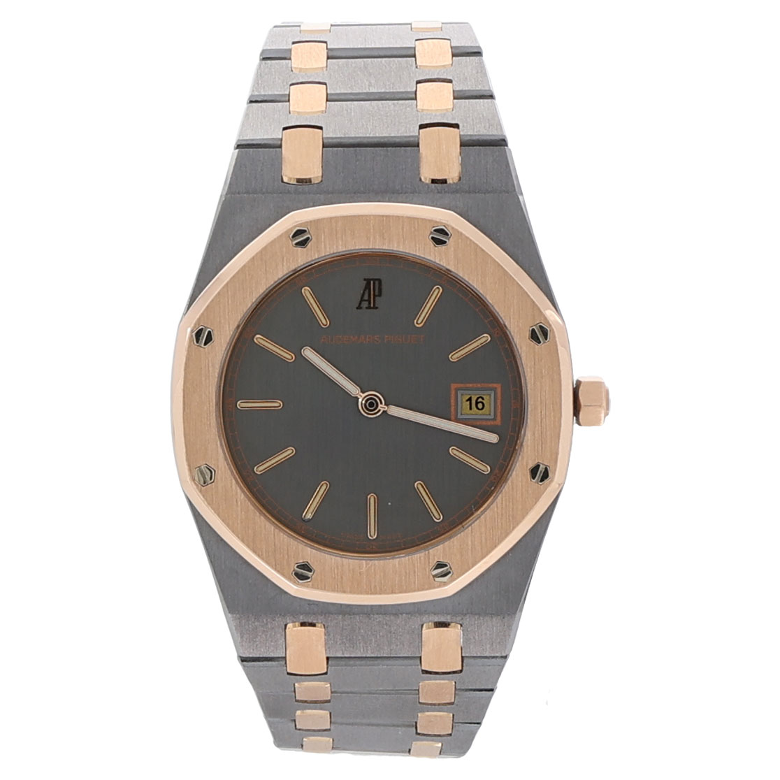 Audemars Piguet Royal Oak Certified Ref. 56175TR Tantale Rosegold 18K 1990's Vintage Watch NO STRETCH