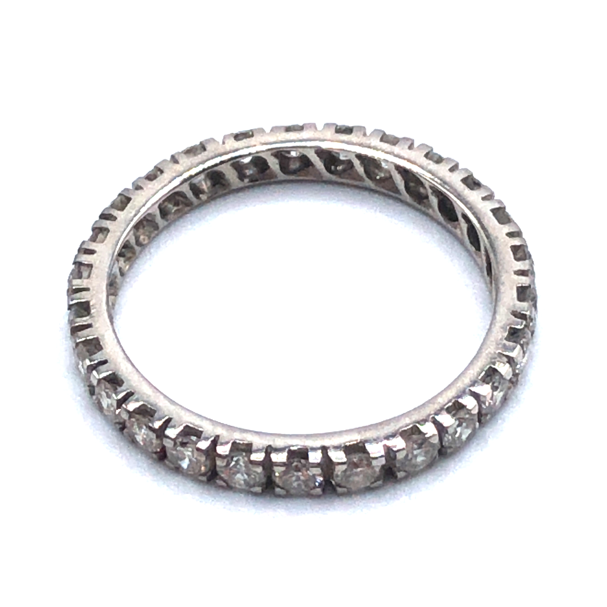 Memoire Ring Gr. 54 ca. 1,04 ct Diamanten 750/ 18K 