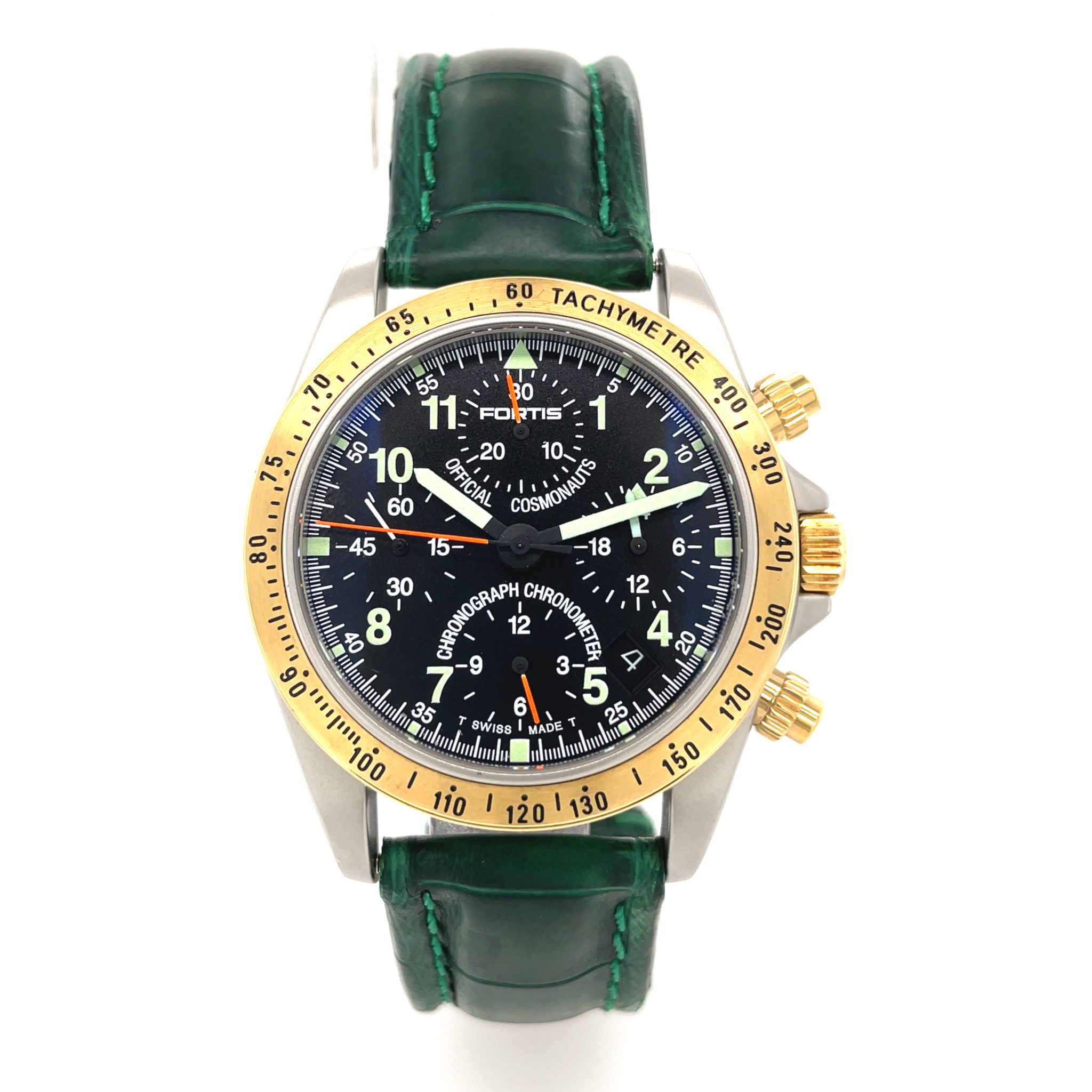 Fortis Official Cosmonaute Chronograph Chronometer 603.60.151/1165/1128 Full Set