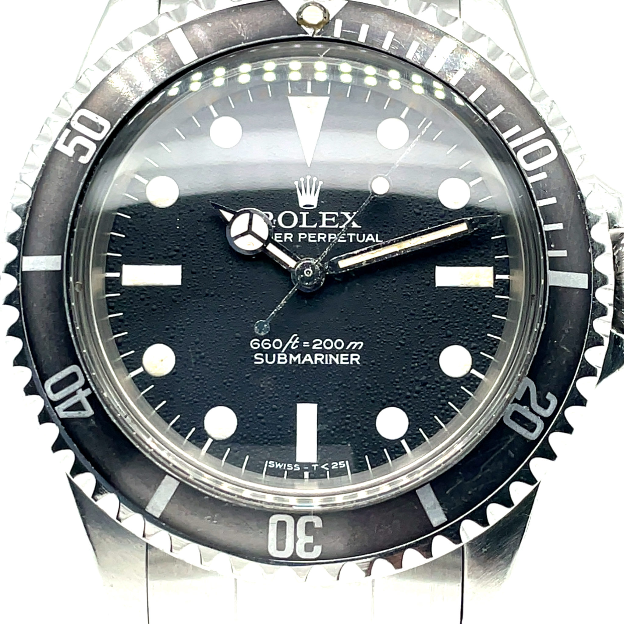 Rolex Submariner Ref 5513 Feet first dial 1969 Cal. 1620 Ghost Bezel