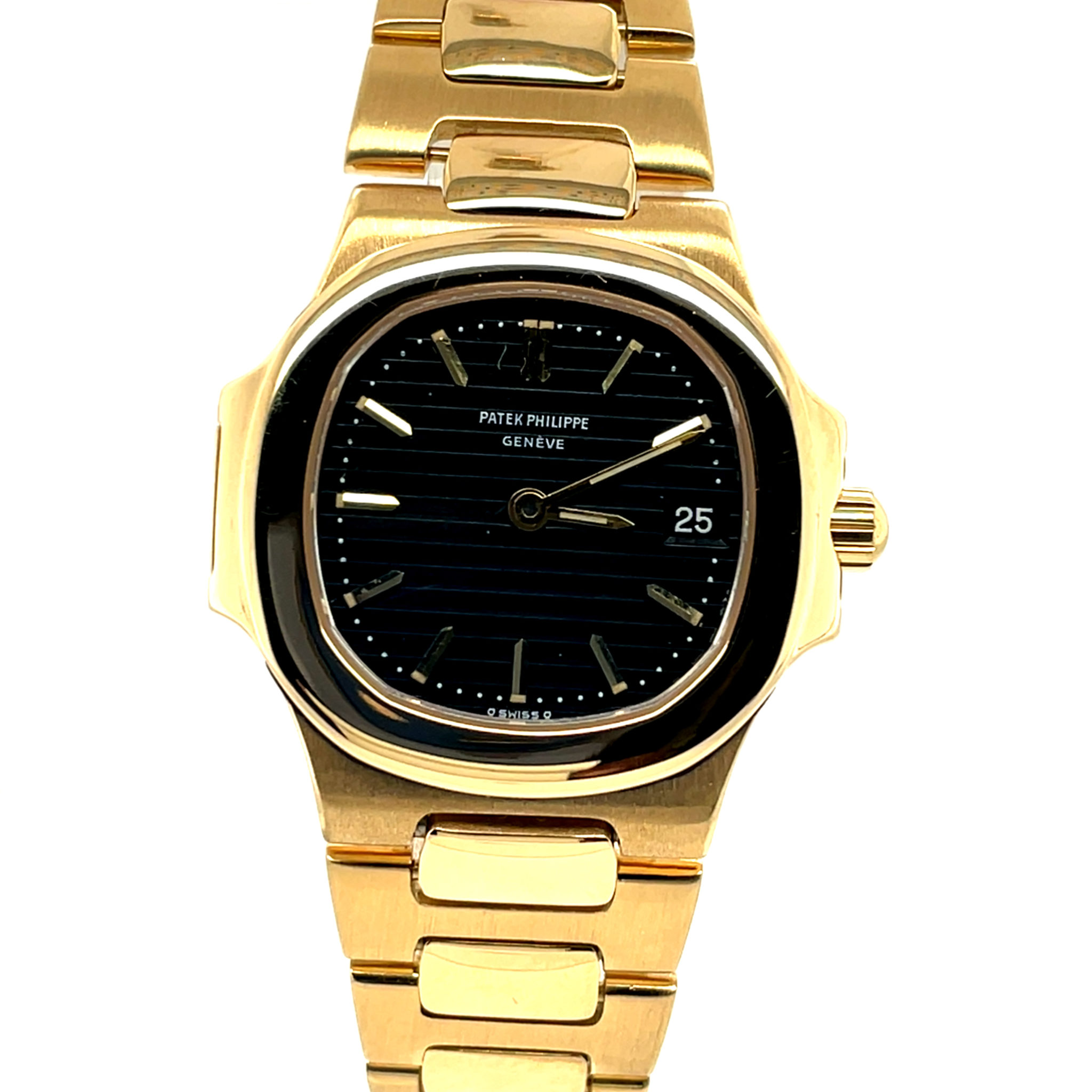 Patek Philippe Nautilus Lady Ref. 4700/001 Gold 18K FULL SET 1982 German Watch VINTAGE