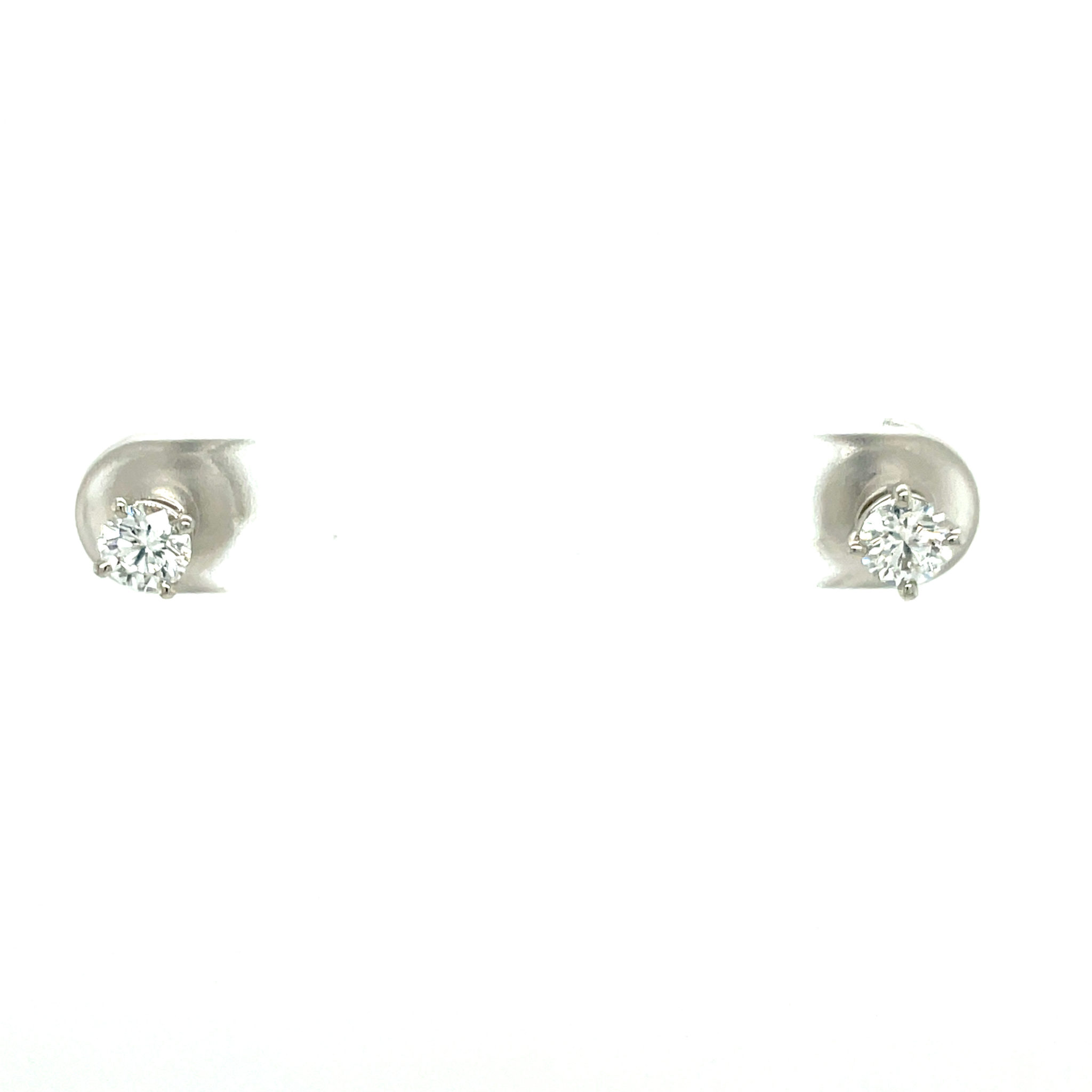 Tiffany & Co. Solitärohrstecker 0,60 ct Diamanten Platin 950