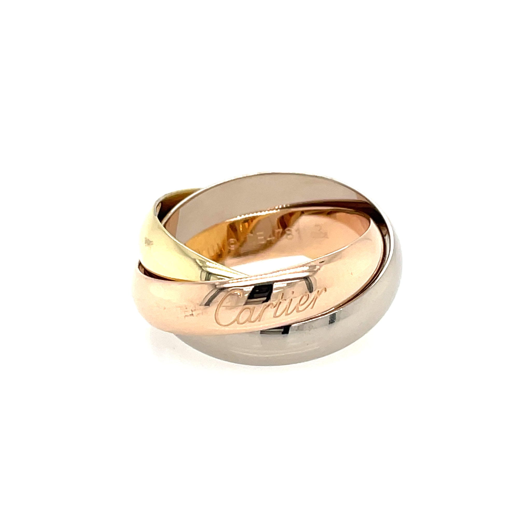Cartier "Trinity" Ring Gr. 61 Breiter Ring