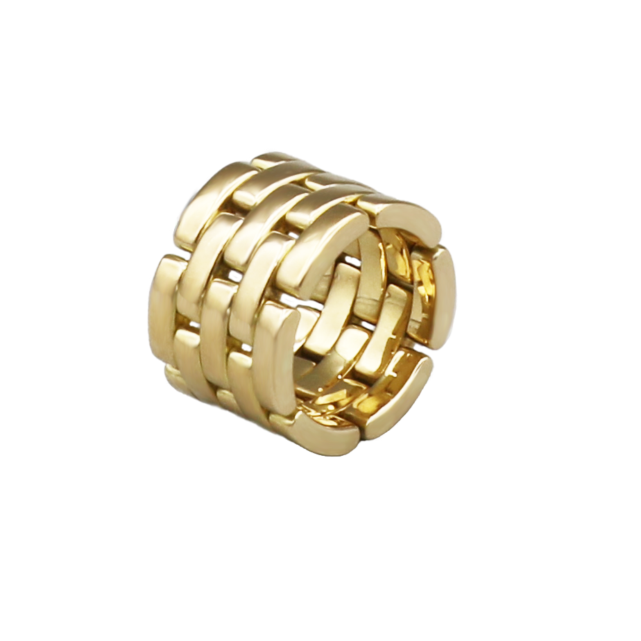 Cartier Panthere Maillon Ring Gelbgold 750/18K. Gr. 47