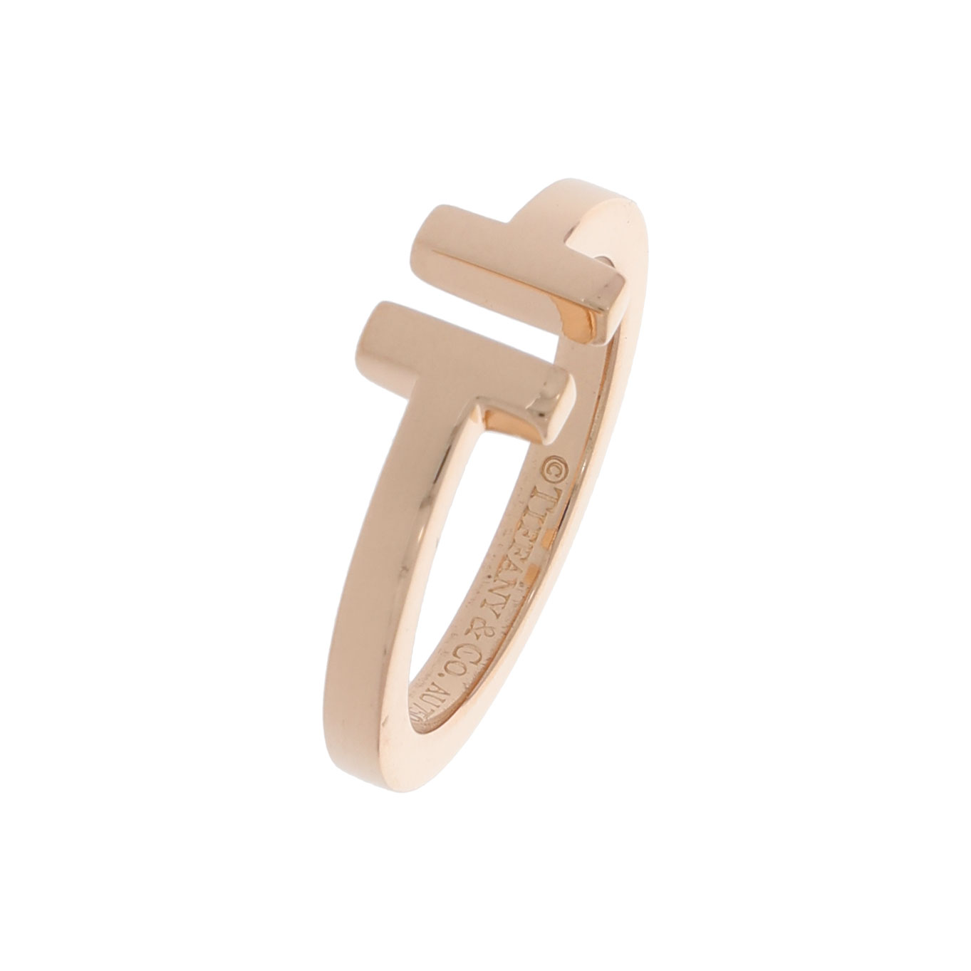 Tiffany & Co T Square Ring Roségold 750/18K Gr. 58